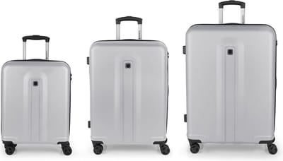 Gabol Juego 3 4-wiel kofferset 3st. - Harde bagage - TSA slot - plata