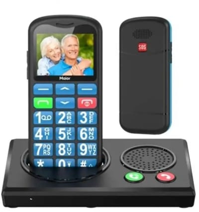 Maior Seniorentelefoon 4G Plus Docking Station