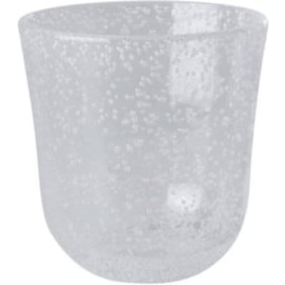 Rice bubble acryl beker large wit