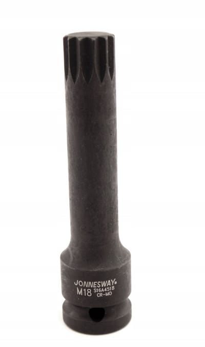 Jonnesway Spline Impact Dopsleutel M18x100mm 1/2"