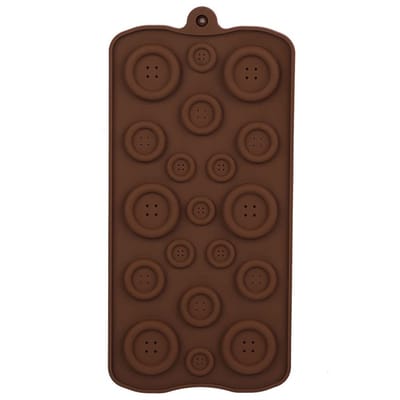 Dailygoods- Bakvormen met Antiaanbaklaag - Siliconen Cakevorm - Chocoladevormen - Fondant Mallen - Herbruikbare Bakvormen - Knopvormige Vormgeving