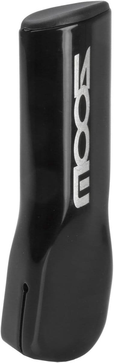 Extra Stuurgreep - Handgreep Fiets - Comfortabel Fietsen - Aero Vorm - 222 mm - Zwart