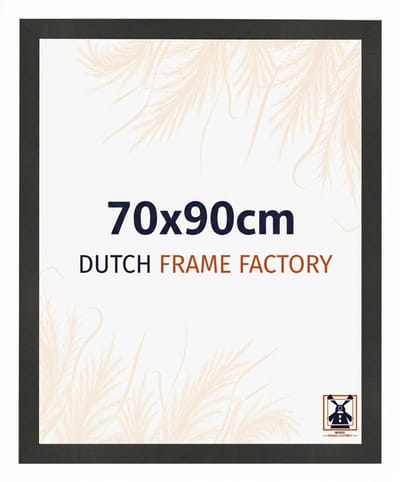 Fotolijst 50x75 cm - MDF - Zwart Mat - Benno