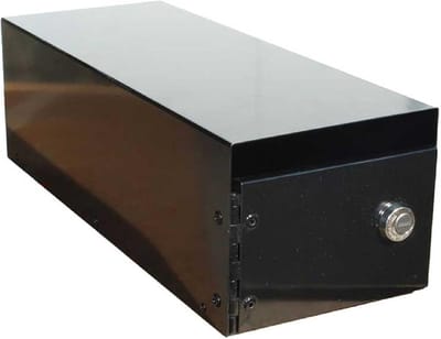 Brievenbus Slot - Post Beveiliger - Veilige Post Ontvangst - Eenvoudige Conversie - 6 3/8" Breedte - Zwart