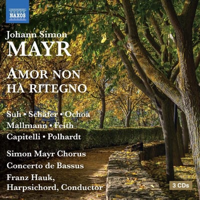Philipp Polhardt, Simon Mayr Chorus, Concerto De Bassus, Franz Hauk - Mayr: Amor Non Ha Ritegno (3 CD)