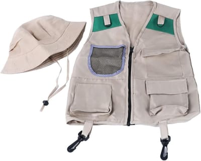 Kinder Ontdekkingsset - Buitenavontuur Kleding - Spelen in Natuur - Duurzame Stoffen - Unisex - Groen