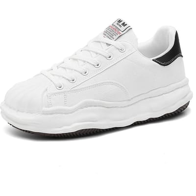 Zomerschoenen voor mannen en vrouwen, schoenen met een oplosbare textuur, casual platformschoenen, kleine witte schoenen, canvas schoenen die de trend verhogen. 41