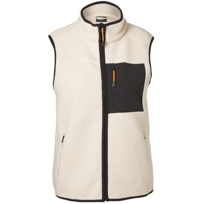 CRIVIT Dames fleece bodywarmer (Crème, XS (32/34))
