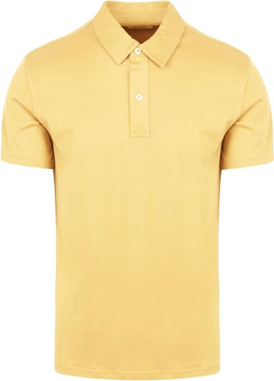 King Essentials The James Poloshirt Geel - Maat M - Heren - Polo shirt Heren met Korte mouw