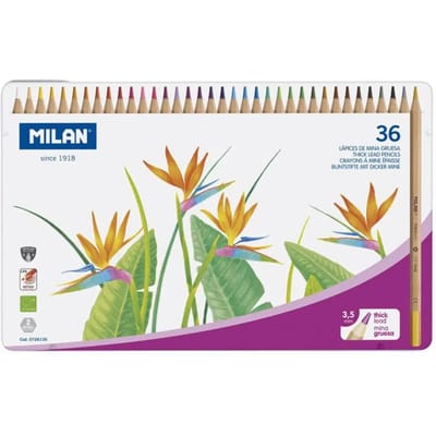 Set van 36 kleurpotloden Milan Milán