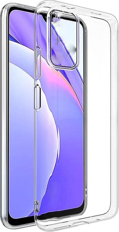 Flexibele achterkant Silicone hoesje Transparant Geschikt voor: Xiaomi Redmi 9T / Redmi 9 Power & Redmi Note 9 4G