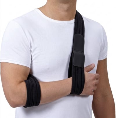M&S Products - Mitella Arm Sling - Zacht materiaal - Mitella Schouder - Verstelbaar - Universeel - Maat: One size