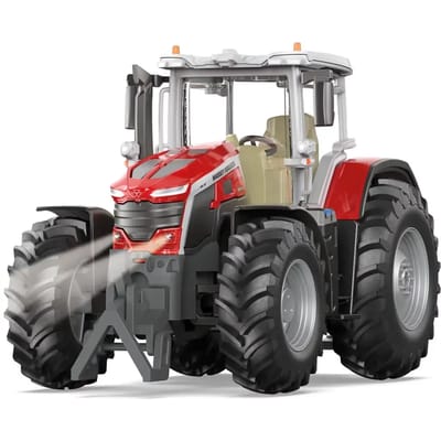 Siku 6885, Massey Ferguson 9S tractor met Bluetooth afstandsbediening, metaal/kunststof, 1:32