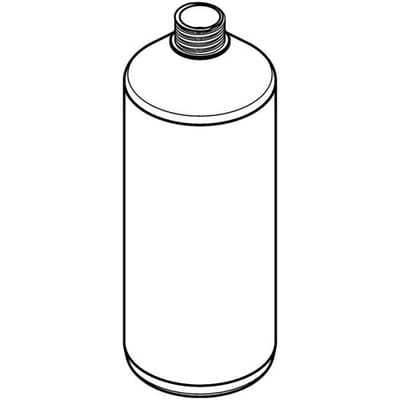 Hansgrohe replacement bottle for lotion and rinse aid dispenser 93278000