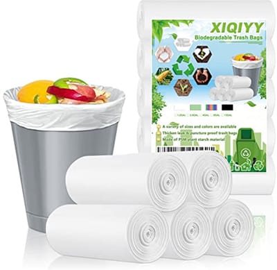 5 Liter Kleine Vuilniszakken - 120 Stuks - Stevige Mini Afvalzakken voor Keuken, Slaapkamer, Toilet en Kantoor