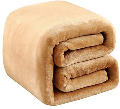 Zachte Omkeerbare Polar Fleece Deken 150x200 cm - Ideal voor Bed en Sofa