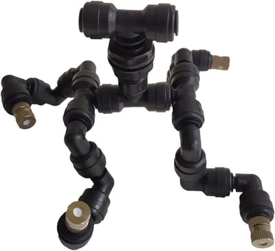 Bloem Gieter Sproeier - Planten Water Gift - Potplanten Water Geven - Quick Connect Mondstuk - 0.3mm Opening - Wit