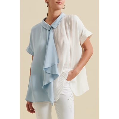 Anne Fontaine Veona-p20 Provence Size: S | Blouses Outlet | Dames | Wit