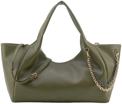 SEIDENFELT MANUFAKTUR schoudertas Lainio Shoulderbag Khaki kaki