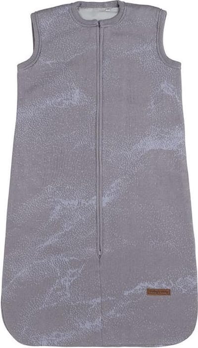 Baby's Only Gebreide baby slaapzak Marble - Cool Grey/Lila - 70 cm - 0-6 maanden - 4 seizoenen