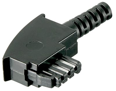 Goobay TAE-F male with Cable Protector