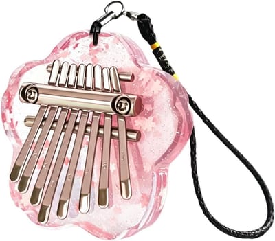 Hand Piano - Duim Instrument - Muziek Maken - Transparant Acryl - 8 Toetsen - Transparant