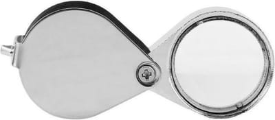 New Age Devi - 10x Vingerloep Pocket Vergrootglas - het perfecte hulpmiddel voor juweliers, opvouwbaar en draagbaar!