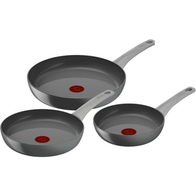 Tefal Renew ON - Koekenpannenset - Ø20/Ø24/Ø28 cm - PFAS-vrij - Keramisch - Geschikt voor Inductie