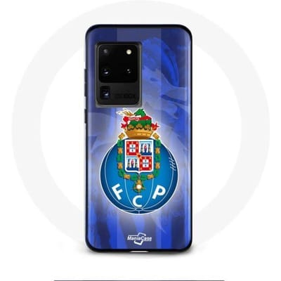 Samsung Galaxy S20 Ultra hoesje fcp porto blauwe achtergrond portugal