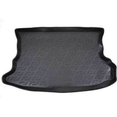 J&J AUTOMOTIVE | Tapis De Coffre Caoutchouc Premium Pour Kia Sportage KM 2004-2010 noir