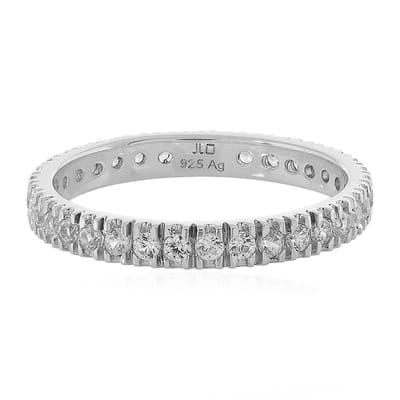 Cavill - 925 Sterling Zilveren Ring met 0,214 ct Cambodjaanse Briljant Zirkonen - Elegante Dunne Band - Tijdloos Design
