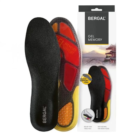 Bergal Gel-Memory - Nieuwe vormende Skecherzolen - Skechers inlegzolen - Maat 42/43