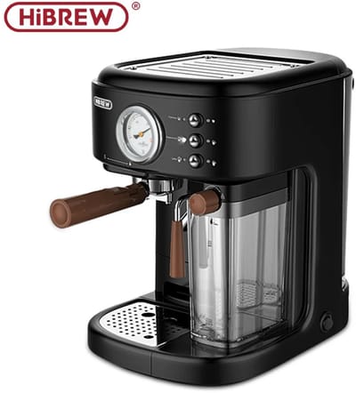 Studio Lyma Espressomachine - Koffiezetapparaat - Koffiemachine - 20 Bar - Met melkcontainer - Instelbare temperatuur en kopjesvolume