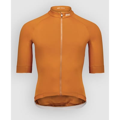Poc Thermal Lite Korte Mouw Wielertrui Oranje M Man