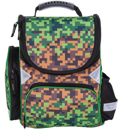 Paso Gamer Pixel Schooltas - Lichtgewicht & Ruim voor Jongens