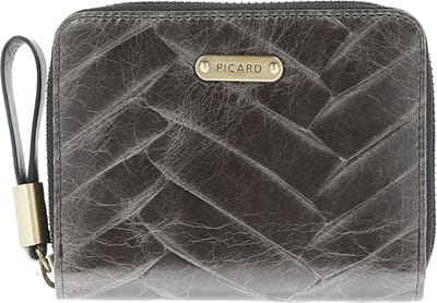 PICARD Portemonnee Basket 1 Zip Wallet Black Zwart