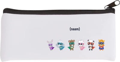 Akyol - dieren superhelden met eigen naam Etui - Superhelden - dieren en superhelden liefhebbers - cadeautje voor kinderen - cadeau - kado - geschenk - gift - verjaardagscadeau - verjaardag - 20 bij 9 cm