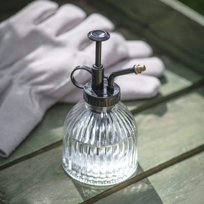 Glazen watervernevelaar - Planten sproeier - Planten water geven - Decoratief design - 350 ml - Transparant