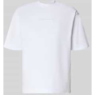 relaxed fit T-shirt van puur katoen model 'NORMAN'