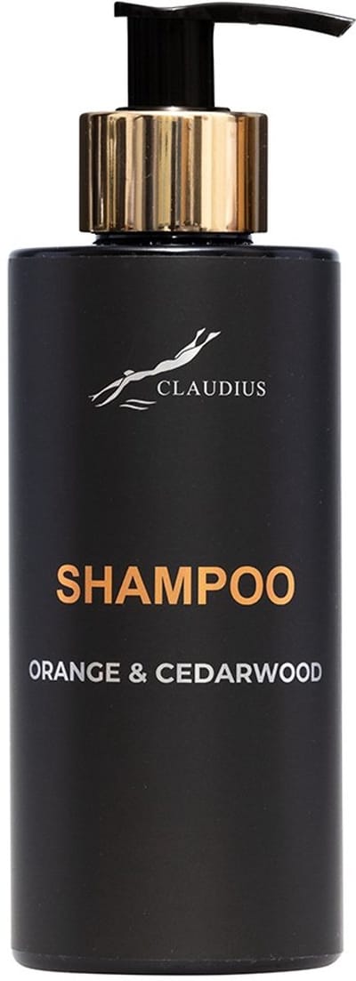 Shampoo Orange & Cedarwood 300 ml - gouden pomp