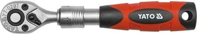 Yato - Teleskopische Ratelsleutel - 1/4" - 150-200mm - 72 Tanden - Ergonomische Handgreep
