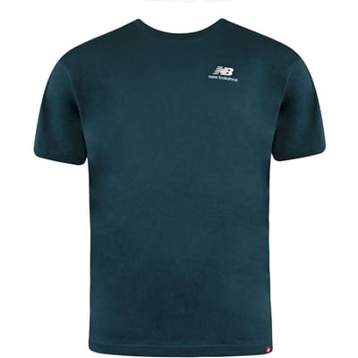 New Balance Korte Mouw Trek Heren Essentials Geborduurd T-shirt MT11592 TKK