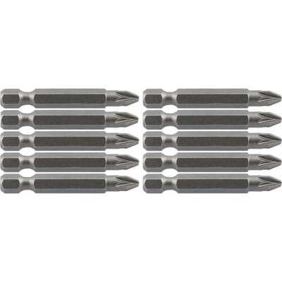 Labor schroefbit PZ2x50mm* (10 Stuks)