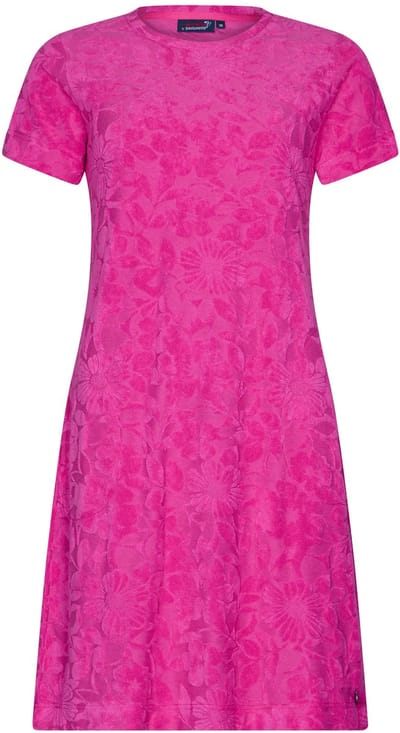 Dames Nachthemd Rebelle - Full Bloom - Badstof - Roze - Maat 42