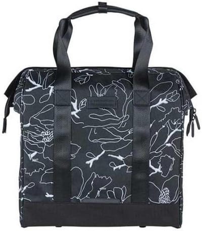 Fietsshopper - Boodschappentas - Dagelijks Gebruik - Gevoerd Laptopvak - 23 Liter - Zwart