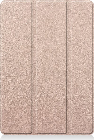 Hoesje - Geschikt voor Apple iPad 8 (2020) - 10.2 inch - 8e Generatie - Dun & Stevig - Trifold Bookcase - Hard Cover - Hardcover Book Case - Tablet Hoes - Goud