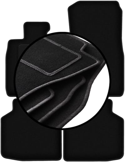 Complete set veloursmatten voor: BMW 7 F02 xDrive (2008-2015)