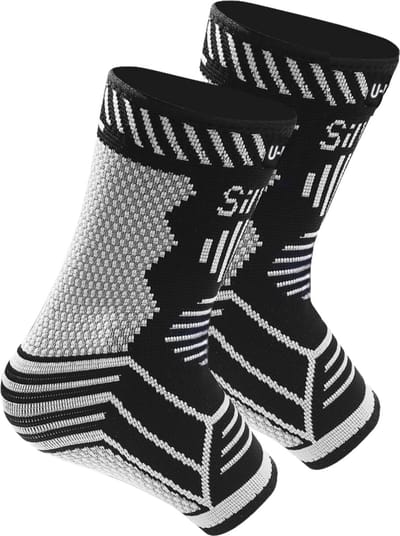 U Fit One 2 Stuks Enkelbrace - Enkel Bandage - Voet brace - Enkel Brace - Enkelsteun - Enkelondersteuning - Maat S