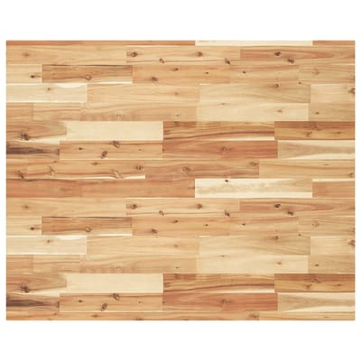 vidaXL - Bureaublad - met - olieafwerking - 100x80x4 - cm - massief - acaciahout