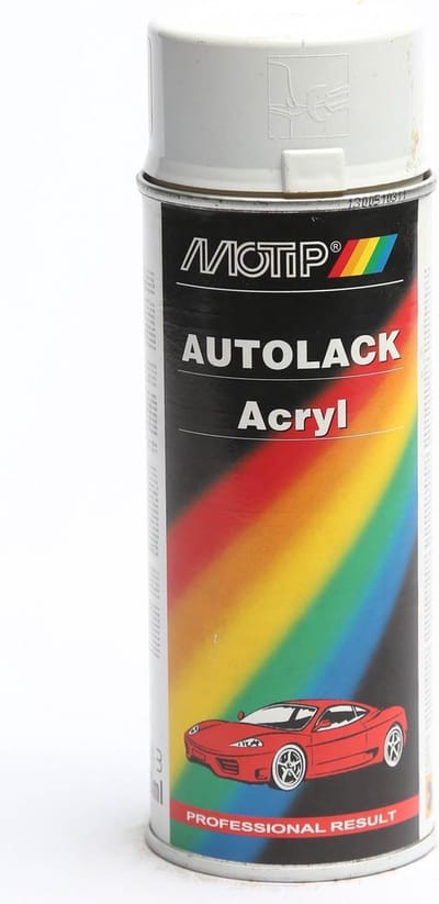 Motip 45280 - Autolak spuitbus - Wit  - 400ml